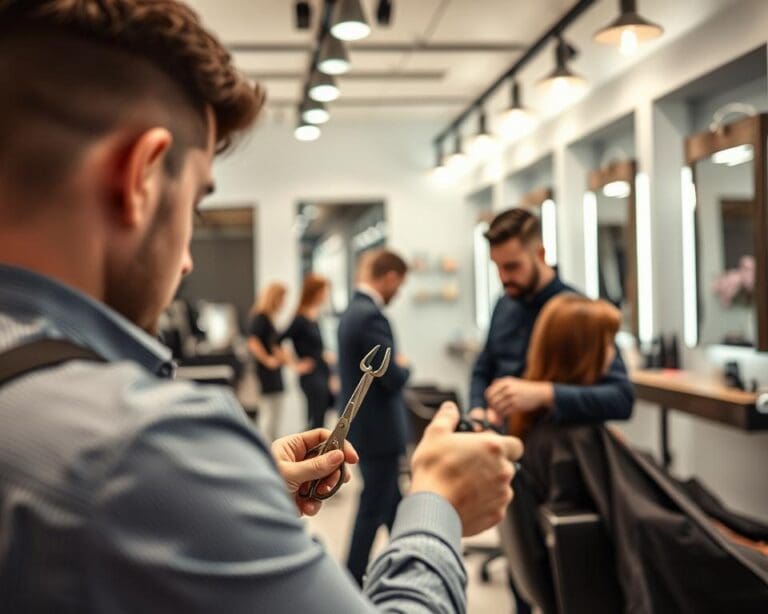 Wat doet een kapper bij salonmanagement?