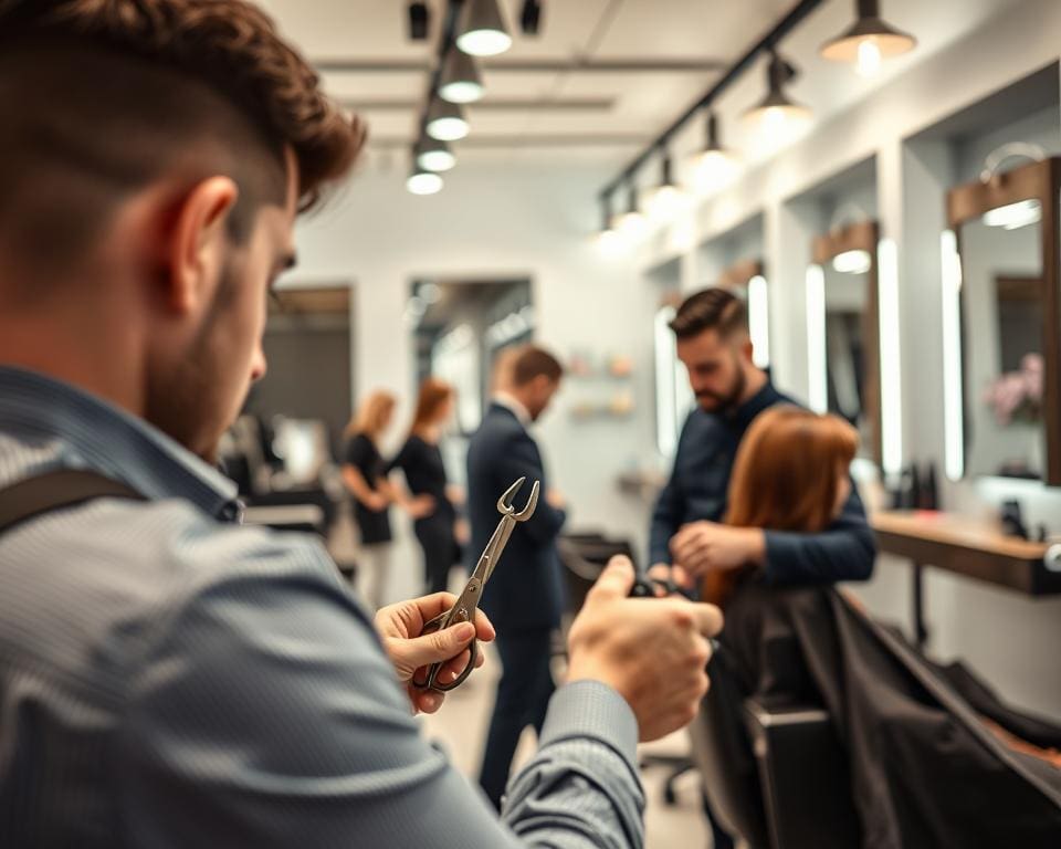 Wat doet een kapper bij salonmanagement?