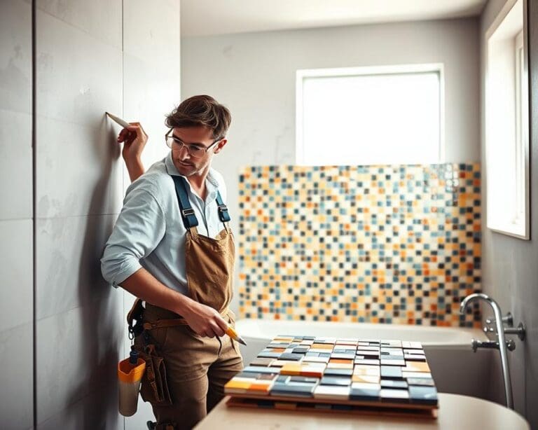 Wat doet een tegelzetter bij badkamerprojecten?