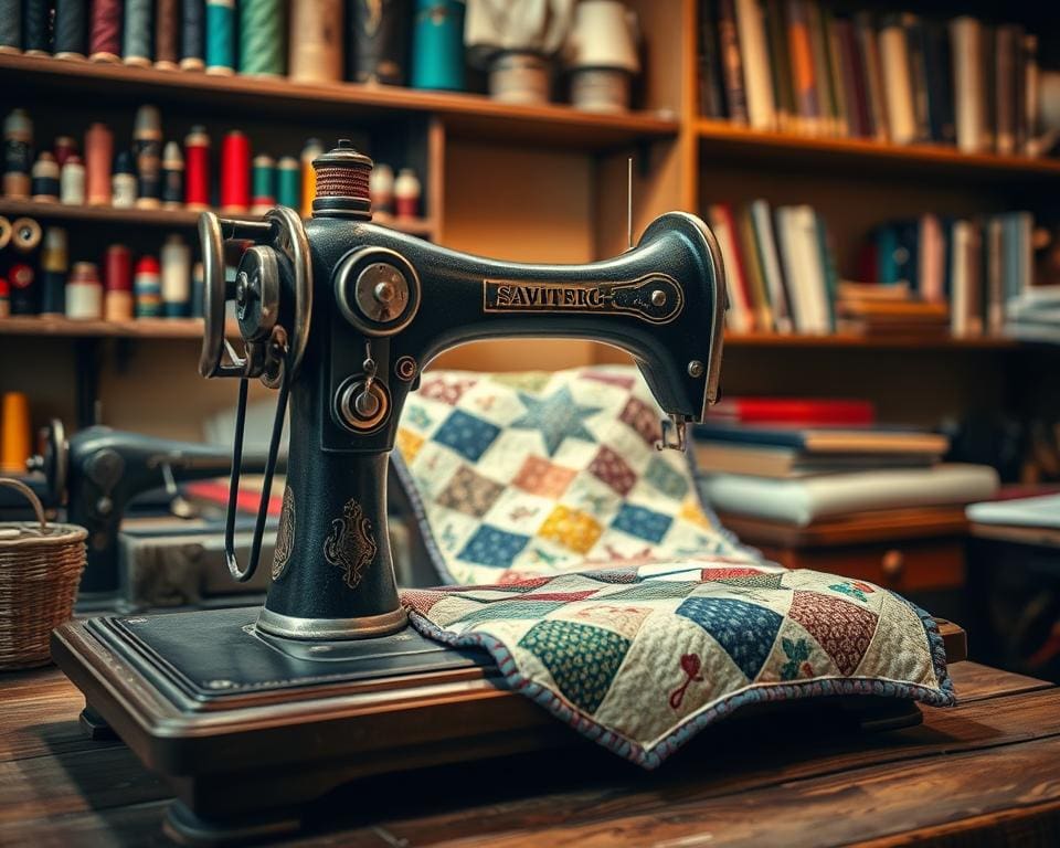 Wat is de charme van een oude naaimachine?