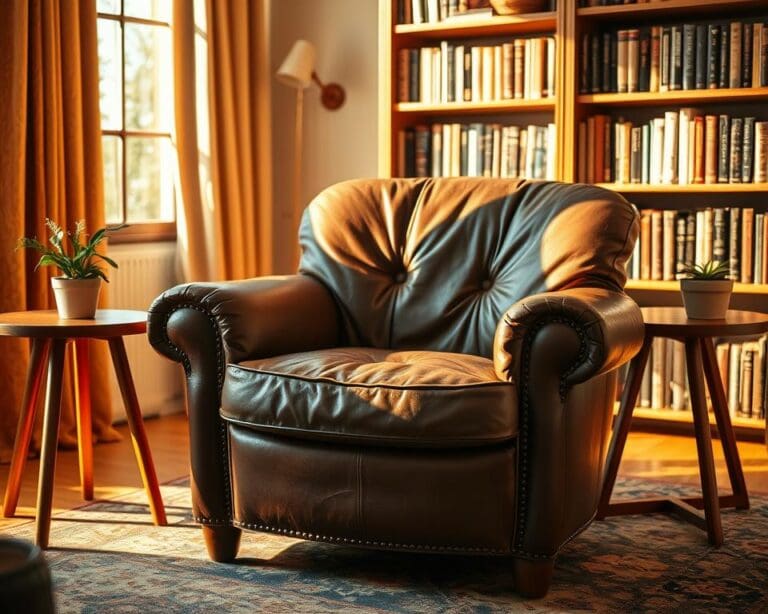 Wat maakt een vintage leren fauteuil zo tijdloos?