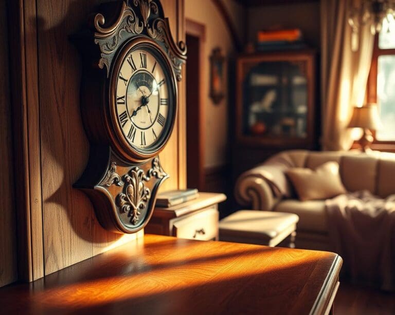 Wat maakt een vintage wandklok zo karaktervol?