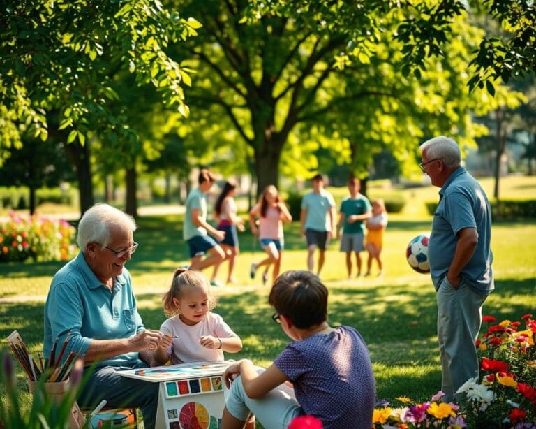 Activiteiten die meerdere generaties samenbrengen