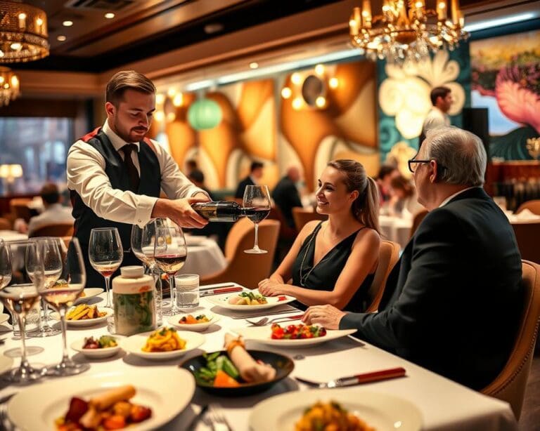 Hoe beïnvloedt service de eetbeleving?