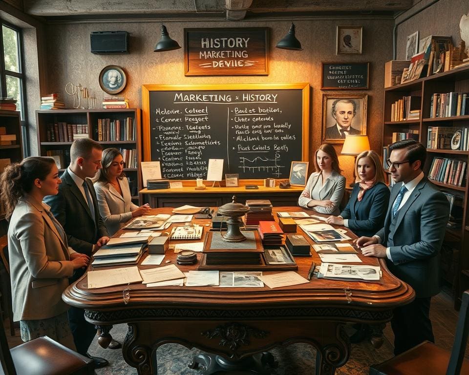 Hoe gebruik je historie in marketingverhalen?