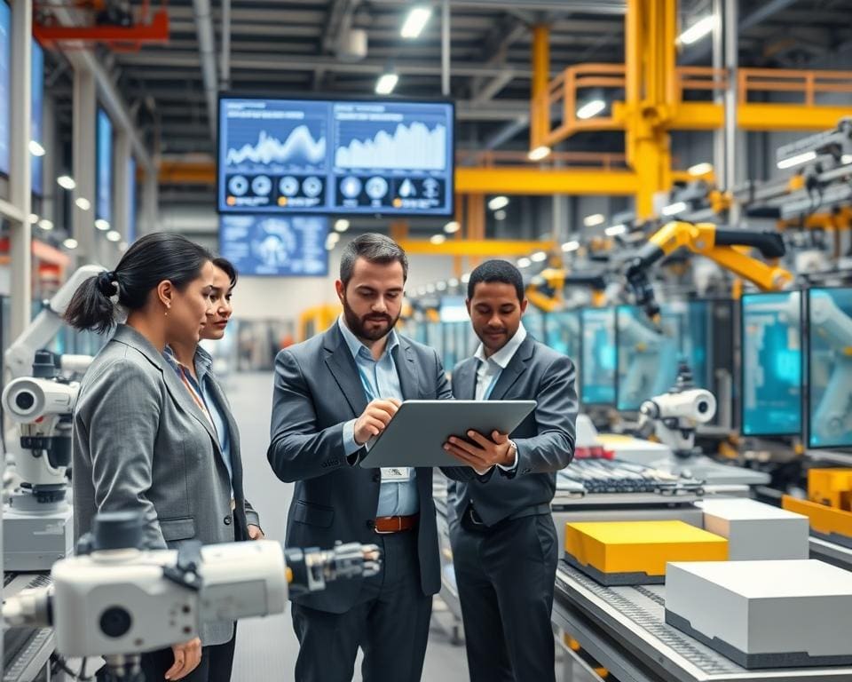 Hoe ondersteunt AI productieoptimalisatie?