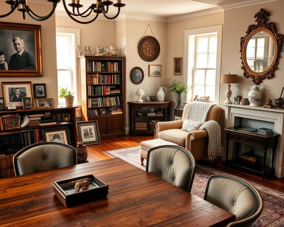 Hoe voeg je persoonlijkheid toe met erfstukken?