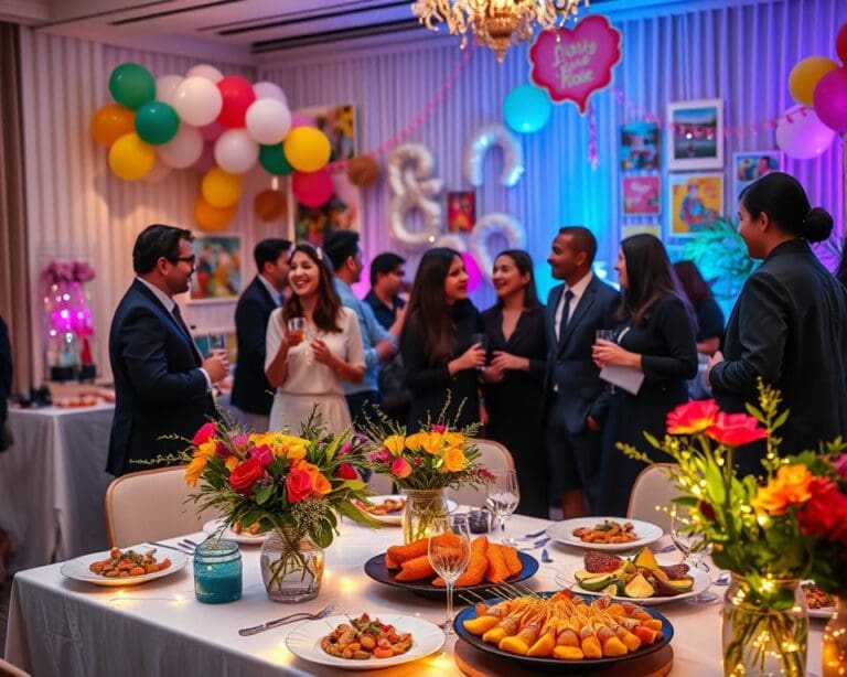 Originele invulling van een feestavond