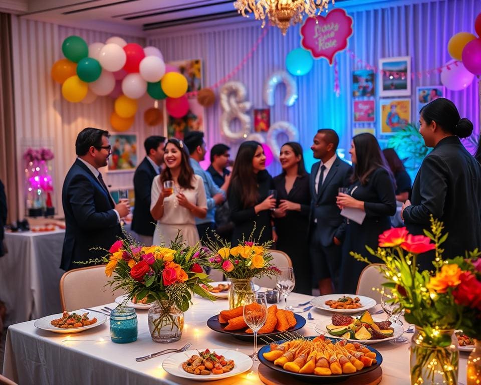 Originele invulling van een feestavond