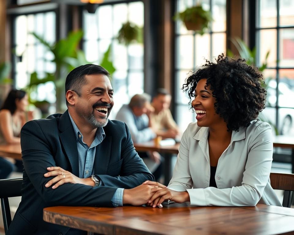 Samen lachen als basis voor verbinding