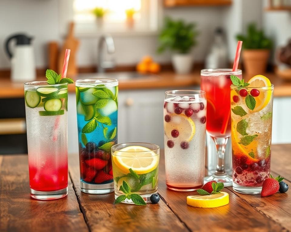 Wat zijn gezonde drankjes zonder suiker?