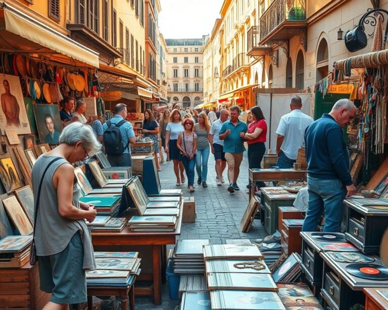 Wat zijn populaire vintage markten?