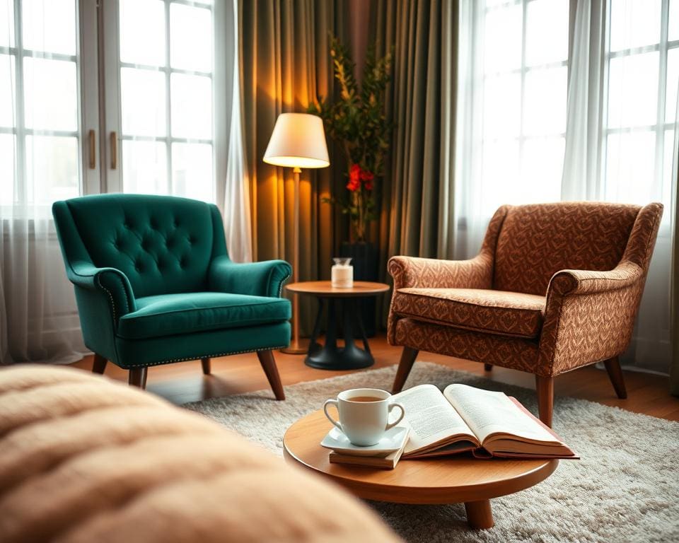 Welke vintage fauteuils zijn comfortabel?