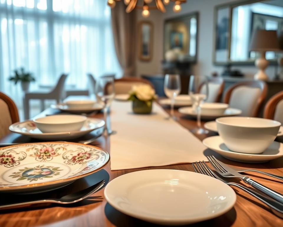 Hoe combineer je oud porselein met modern servies?