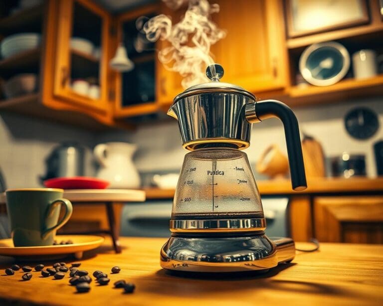 Waarom blijft een retro koffiezetapparaat geliefd?