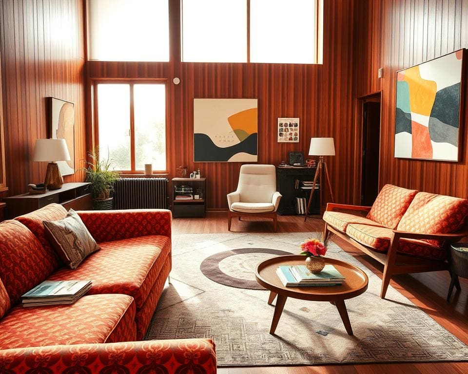 Wat maakt een jaren 60 interieur zo herkenbaar?