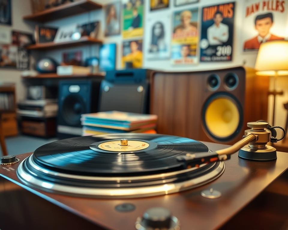 Wat maakt een retro platenspeler een echte blikvanger?