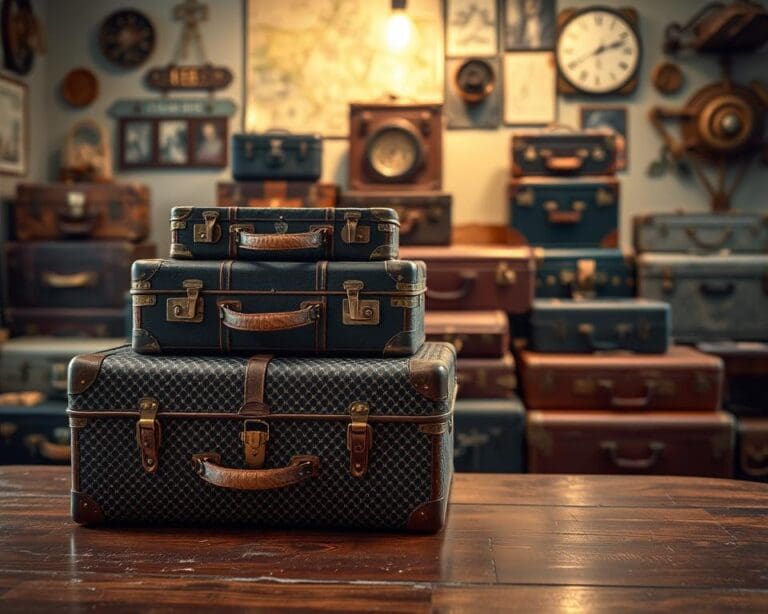 Wat maakt klassieke koffers zo decoratief?