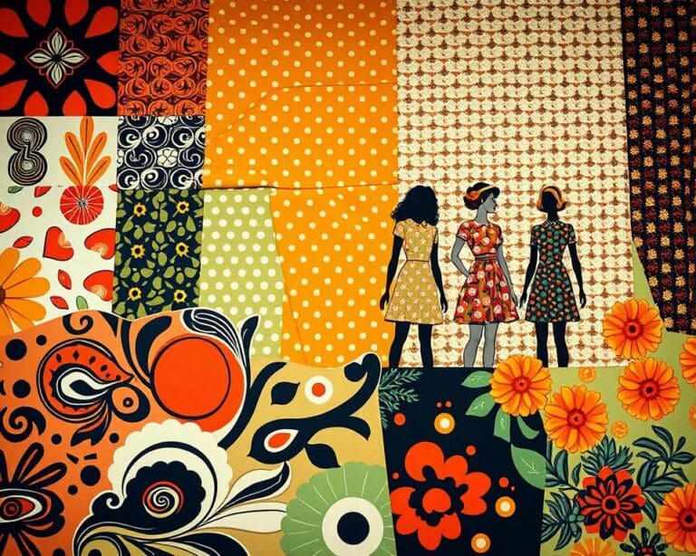 Welke patronen zijn typisch voor retro mode?