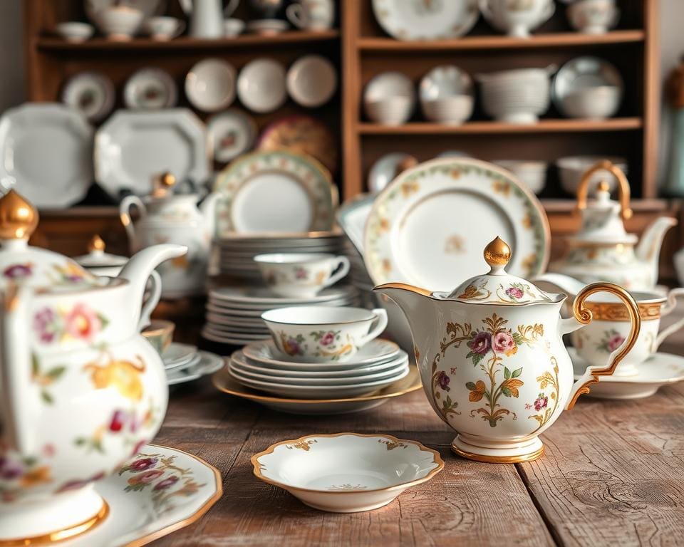 Welke serviezen zijn geliefd bij verzamelaars?