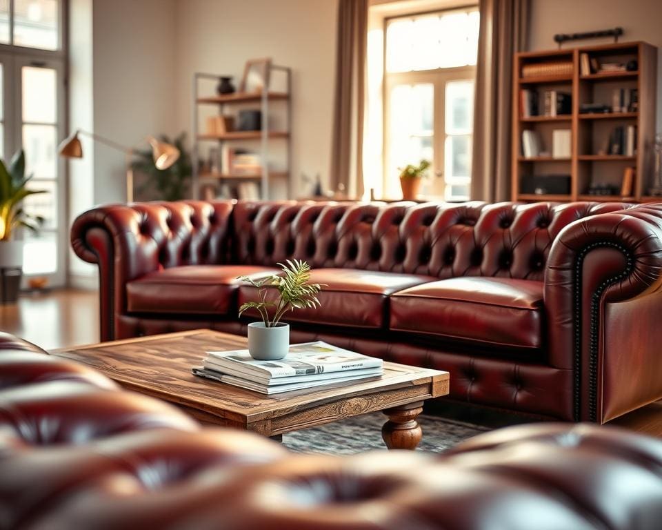 Waarom blijft een leren Chesterfield bank zo populair?