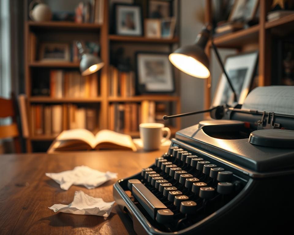 Waarom blijft een oude typemachine populair als decoratie?