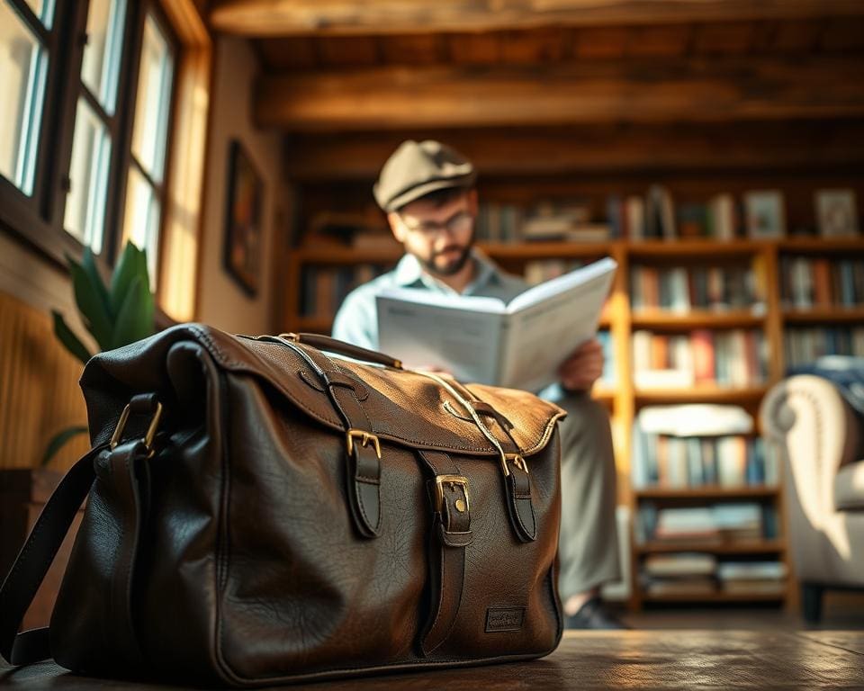 Waarom kiezen mensen voor een vintage leren reistas?