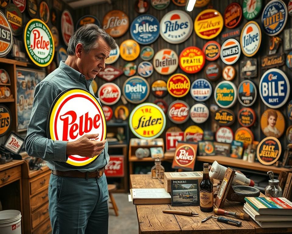 Waarom zoeken verzamelaars naar emaillen reclameborden?