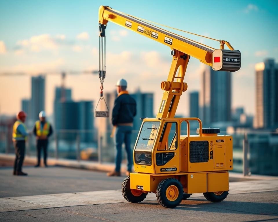 Wat maakt een compacte minikraan geschikt voor precisiewerk?