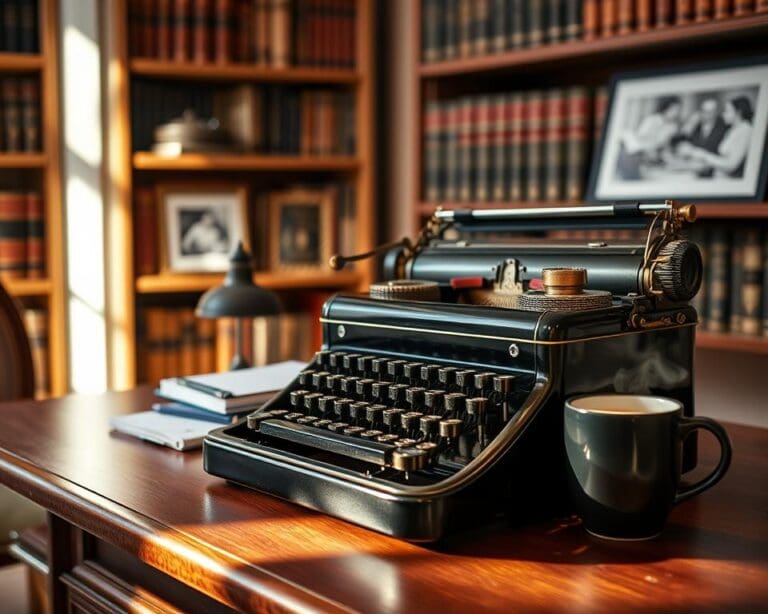 Wat maakt een klassieke typemachine zo’n populair decorstuk?