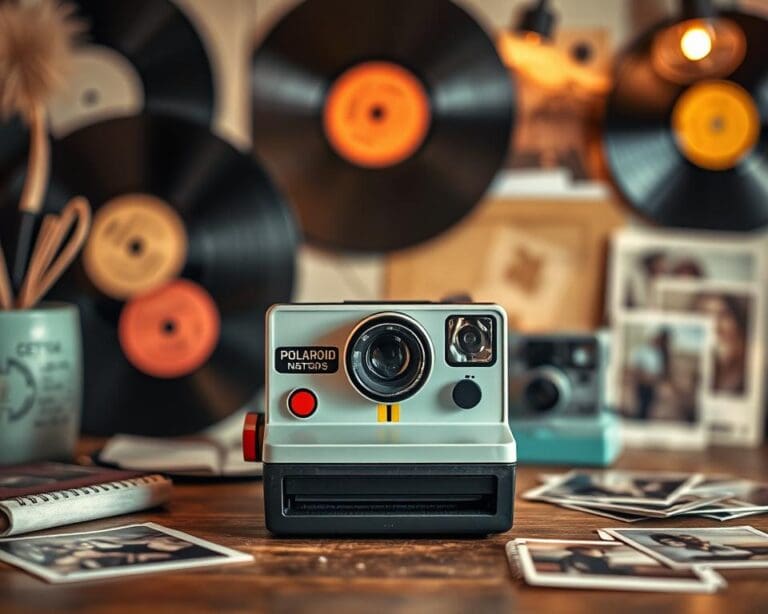 Wat maakt een retro Polaroid camera zo geliefd?