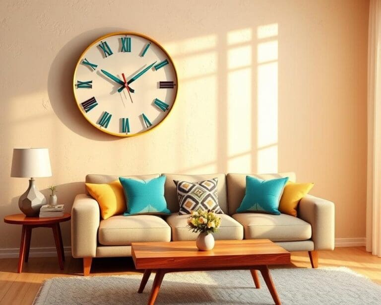 Wat maakt een retro wandklok een blikvanger in huis?