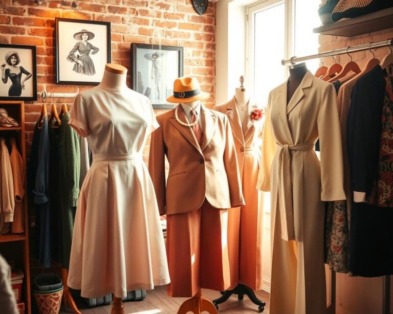 vintage kledingstukken