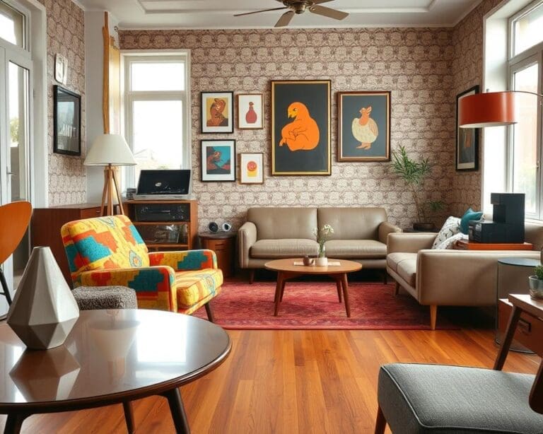 retro meubels interieur