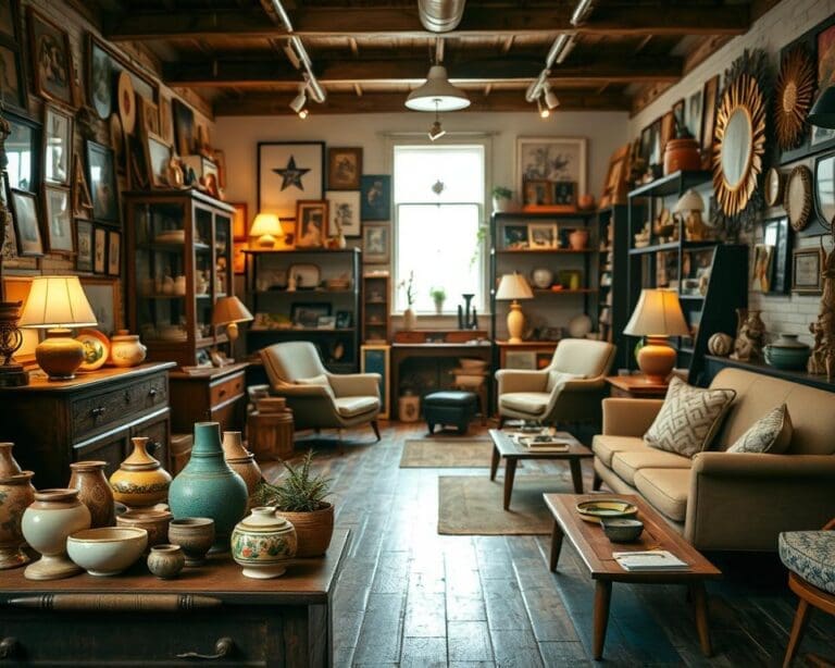 kringloopwinkels interieur