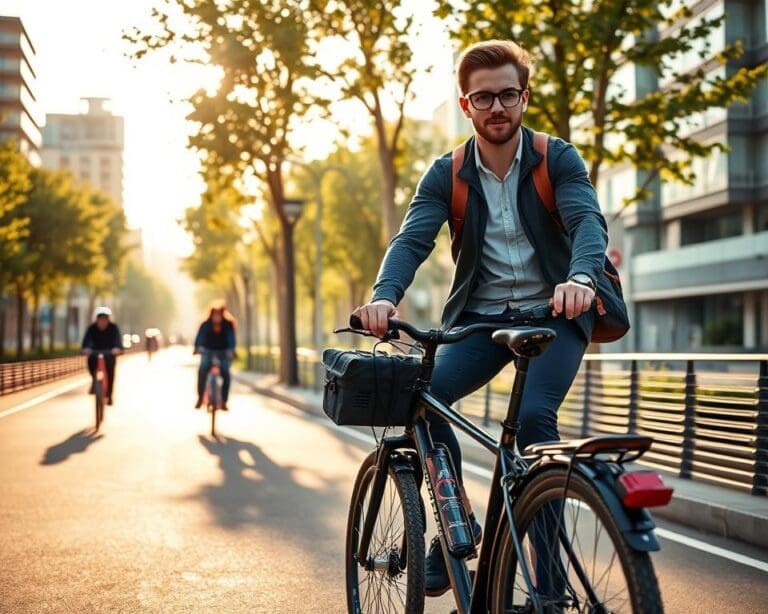 fiets woon werkverkeer