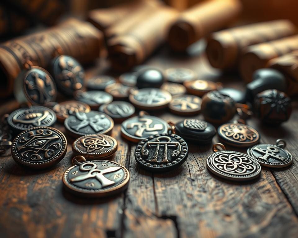oude symbolen amuletten