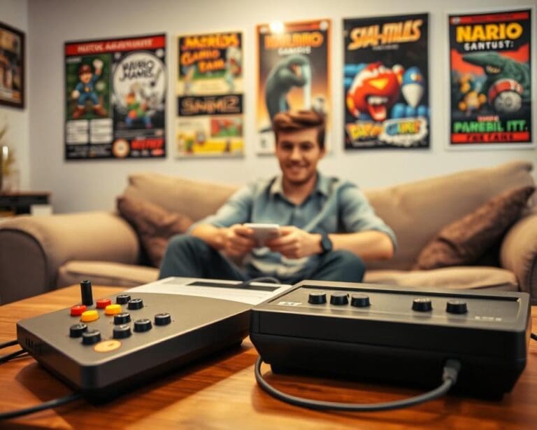 retro spelcomputer