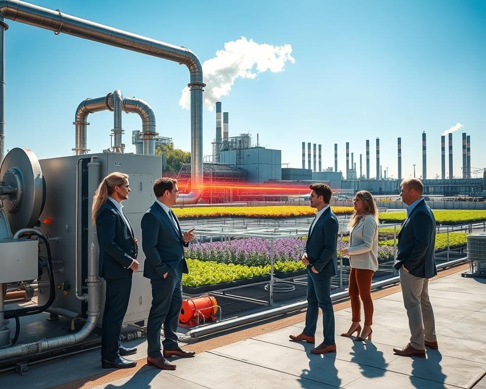 industriële restwarmte