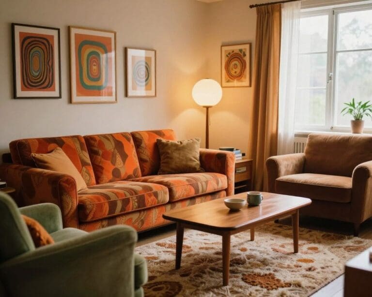 jaren 70-interieur