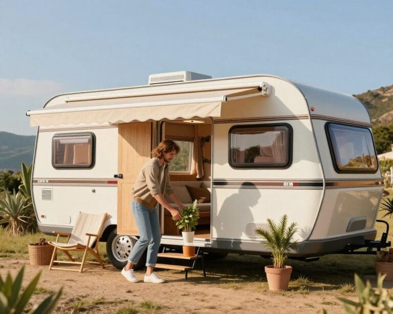 tweedehands caravan