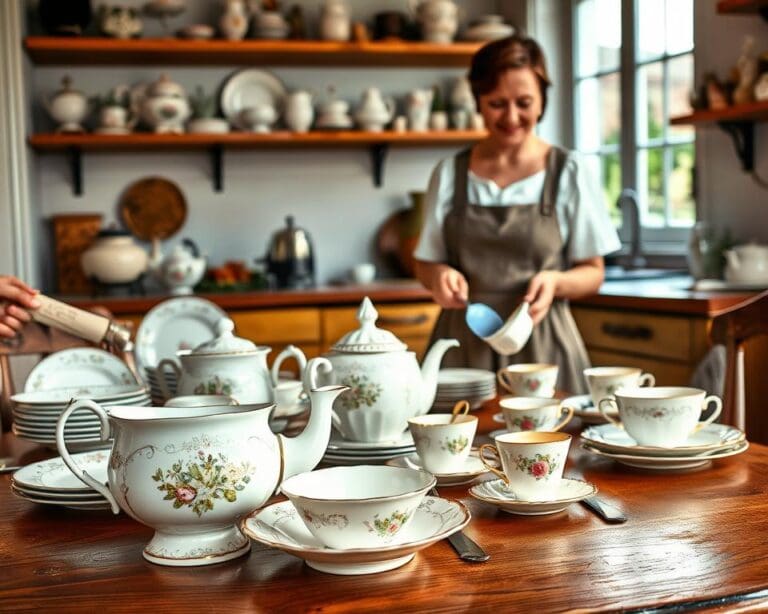 vintage servies