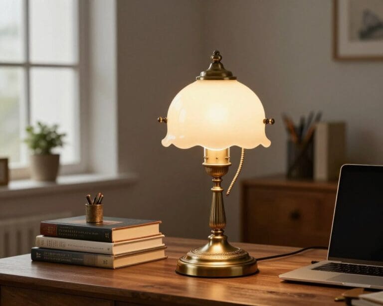 vintage bureaulamp