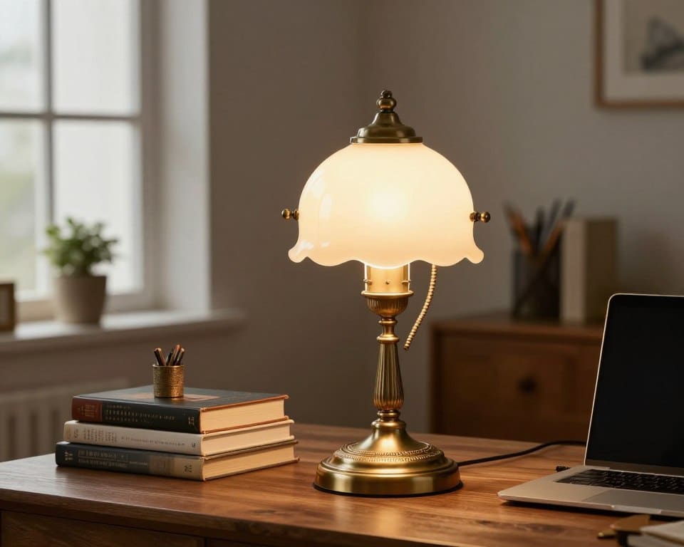 vintage bureaulamp